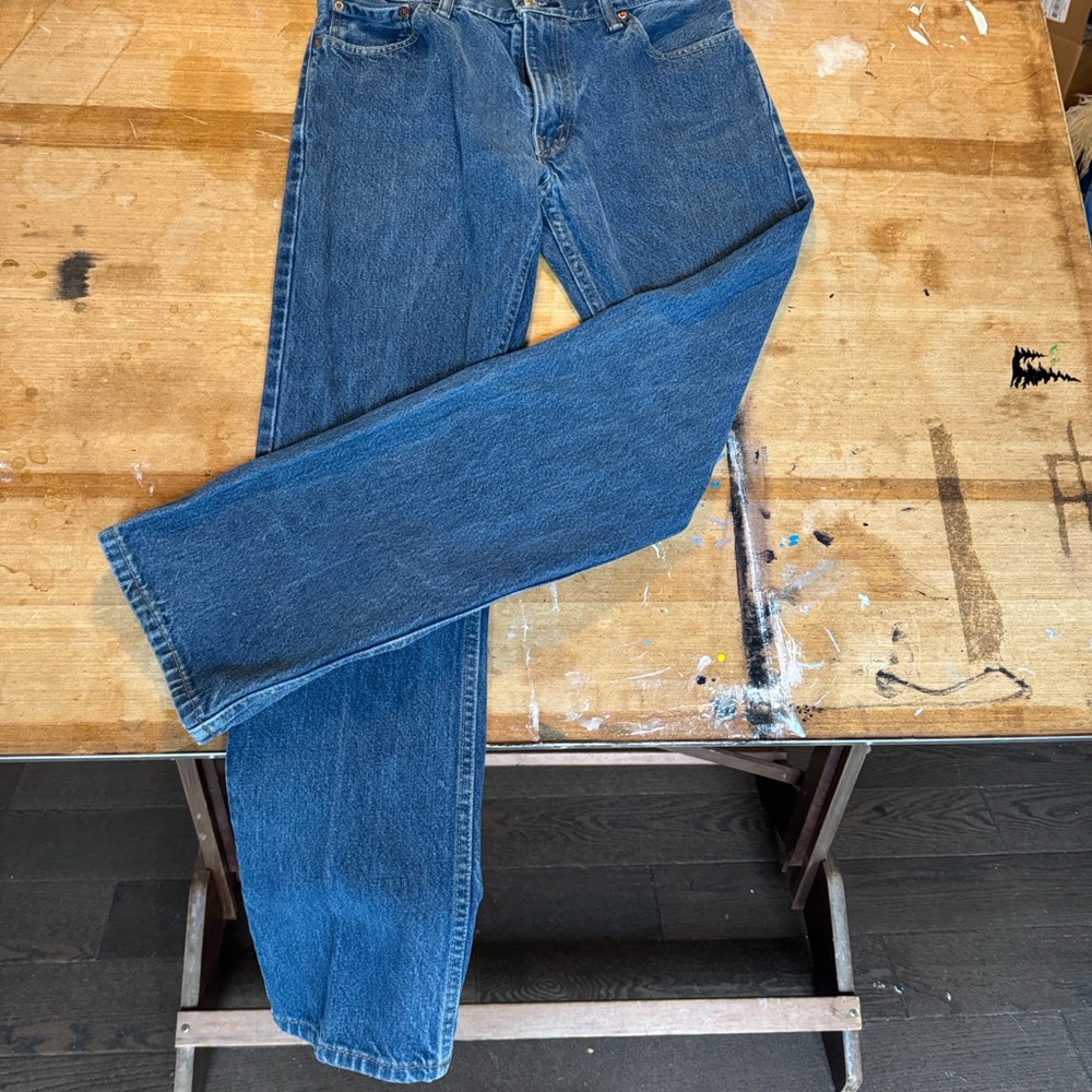 Levi's Men's Straight Leg Blue Denim Jeans